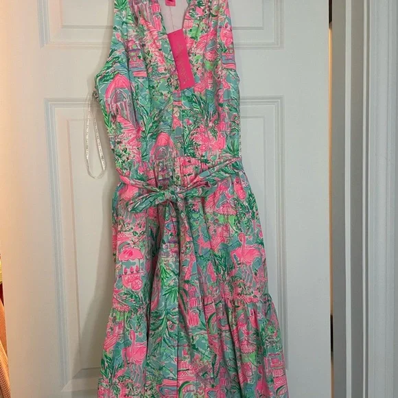 NWT Lilly Pulitzer Trisha stretch shirt dress - Picture 1 of 2